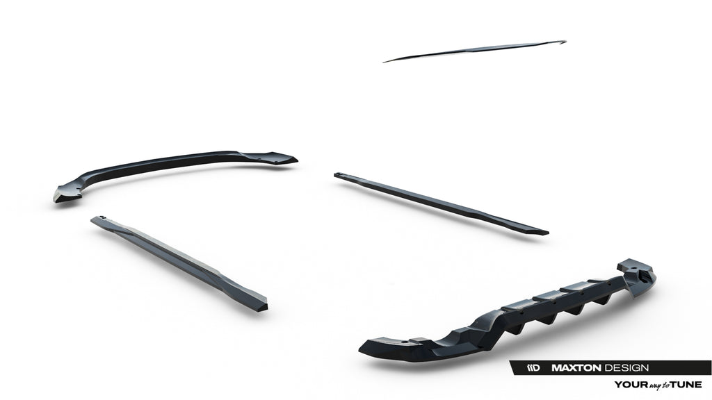 Set of splitters mercedes-amg gla 35 h247 facelift