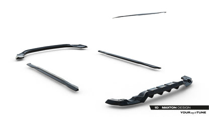 Set of splitters mercedes-amg gla 35 h247 facelift