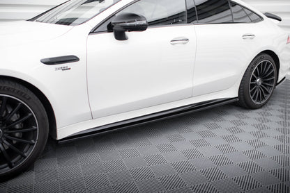 Set of splitters mercedes-amg gt 43 4 door coupe v8 styling package