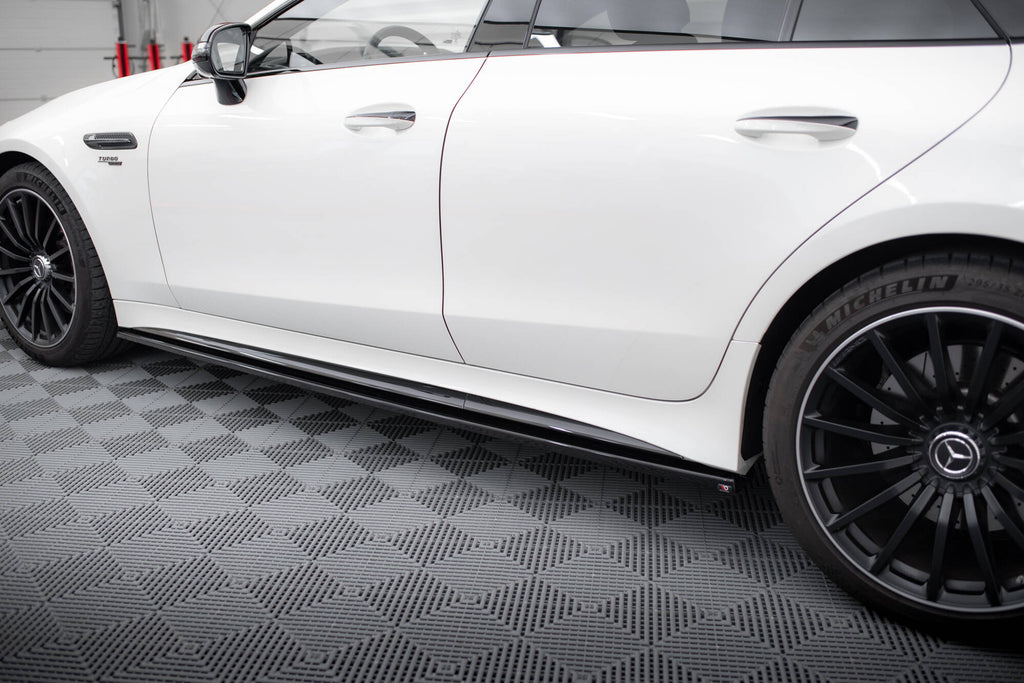 Set of splitters mercedes-amg gt 43 4 door coupe v8 styling package