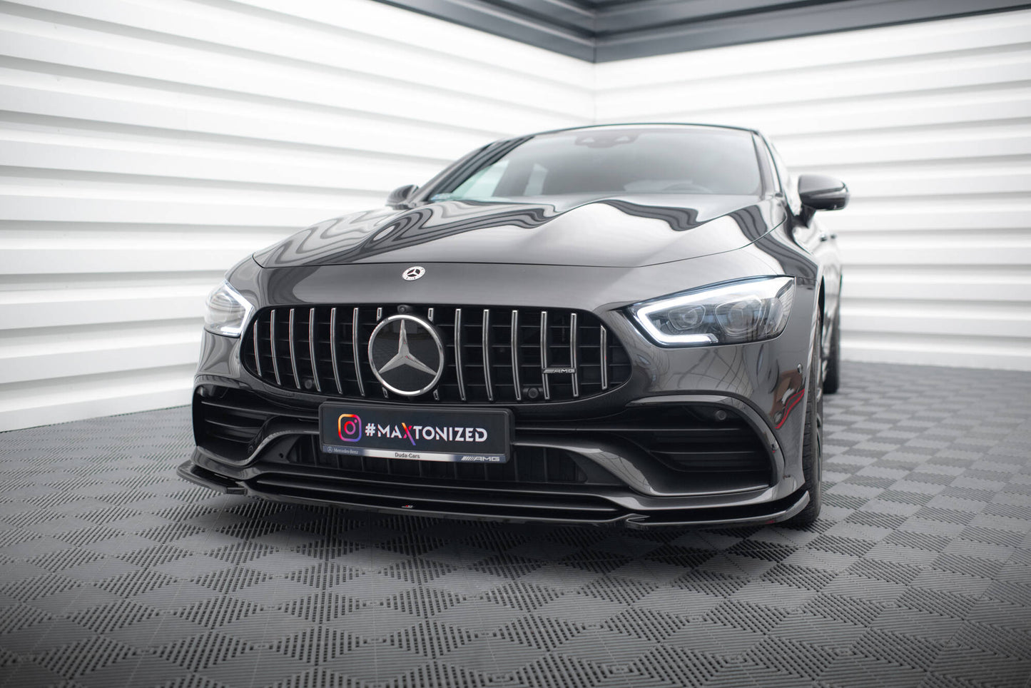 Set of splitters mercedes-amg gt 53 4 door coupe