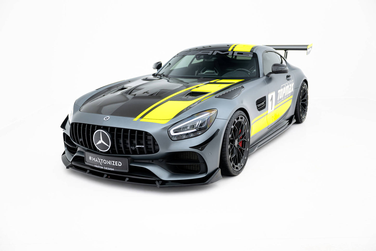 Sæt med splitters Mercedes-AMG GT C C190 ansigtsløftning