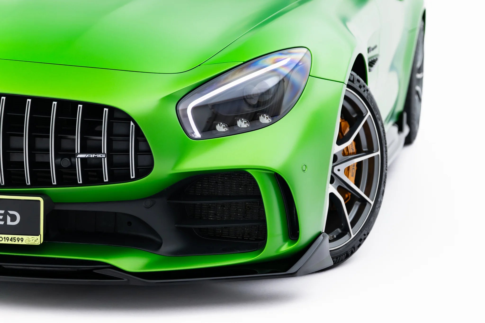 Set of splitters mercedes-amg gt r c190 facelift