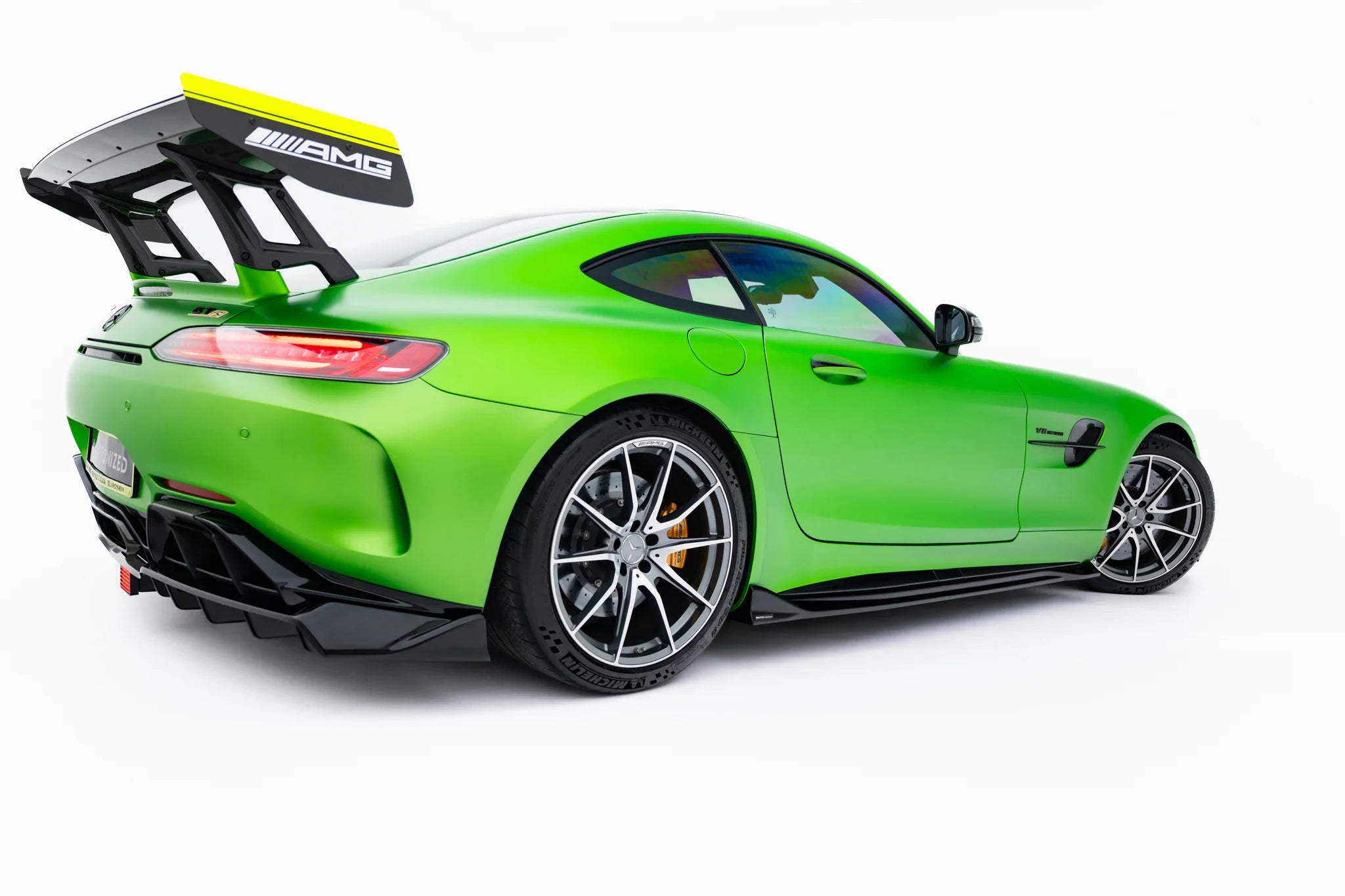 Set of splitters mercedes-amg gt r c190 facelift