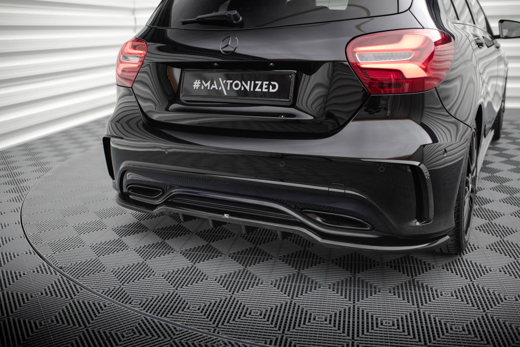 Set of splitters mercedes-benz a amg-line w176 facelift