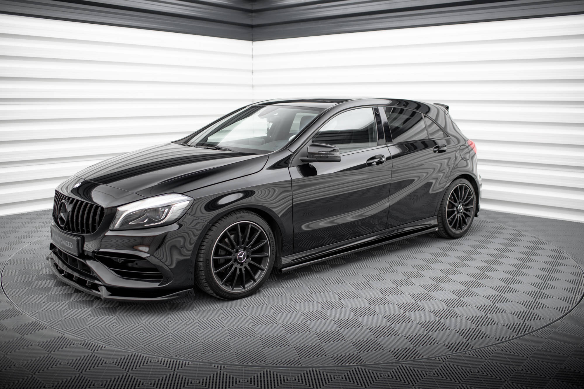 Set of splitters mercedes-benz a amg-line w176 facelift