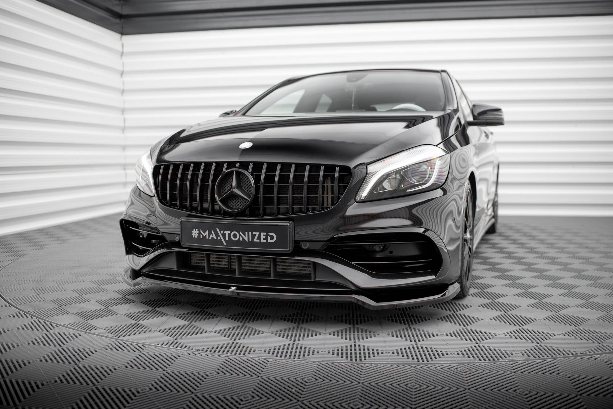 Set of splitters mercedes-benz a amg-line w176 facelift