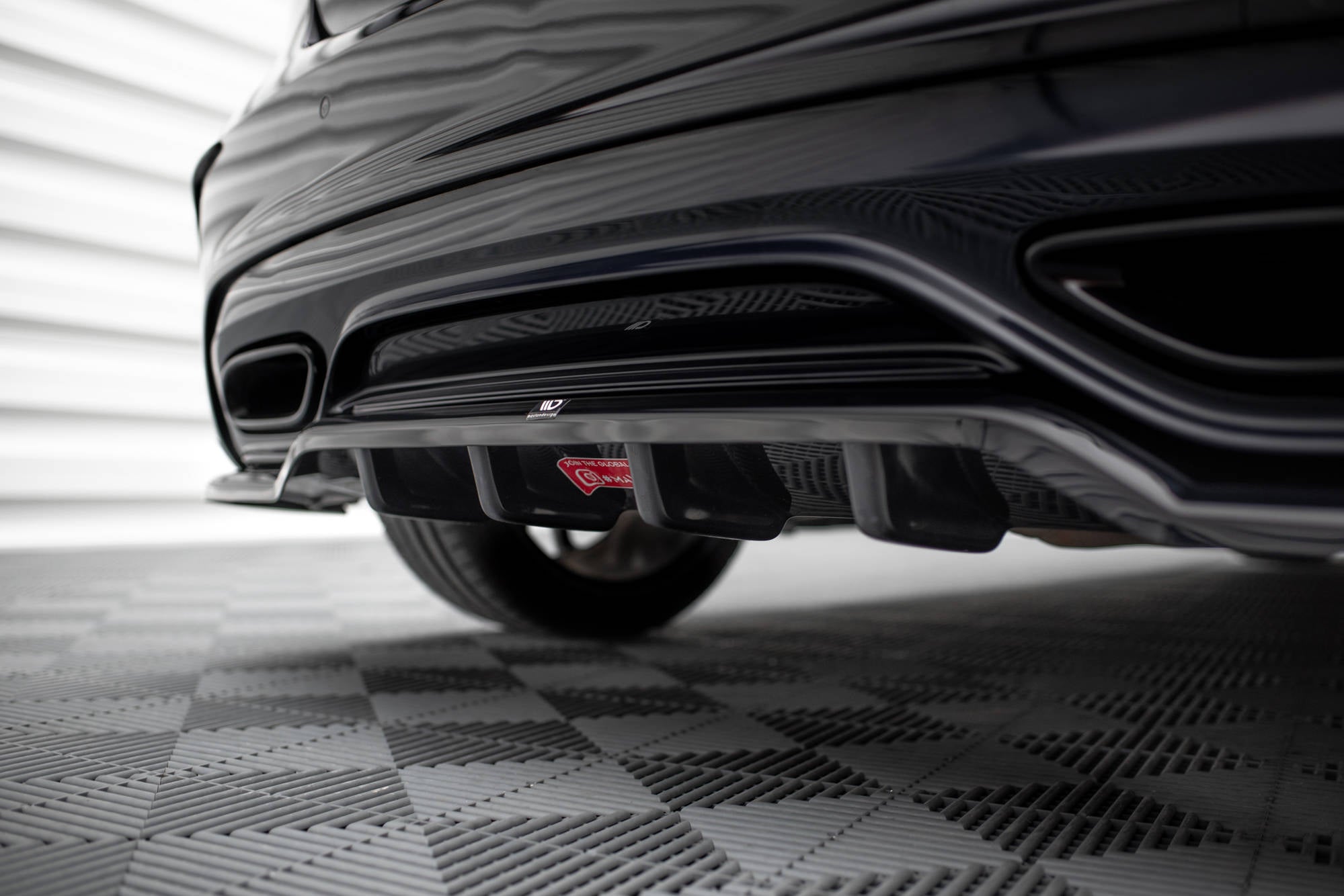 Set of splitters mercedes-benz a amg-line w176 facelift