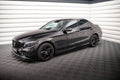 Set of splitters mercedes-benz c amg-line sedan / estate w205 facelift / s205 facelift