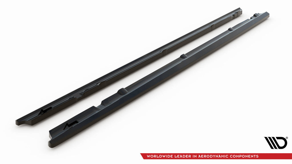 Set of splitters mercedes-benz c amg-line sedan / estate w205 facelift / s205 facelift