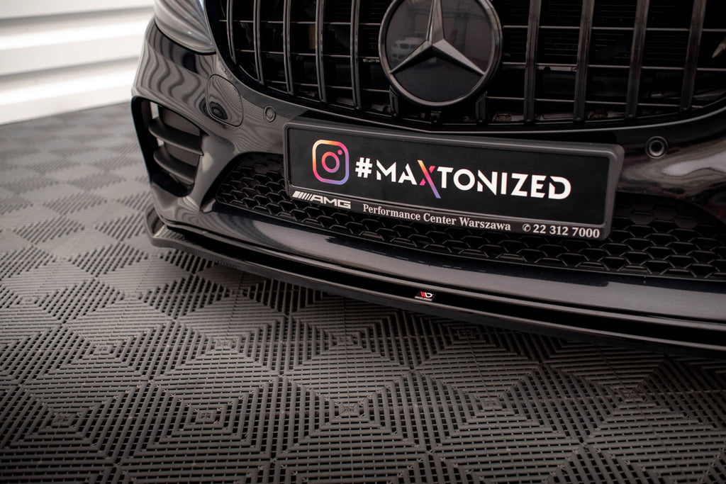 Set of splitters mercedes-benz c amg-line sedan / estate w205 facelift / s205 facelift