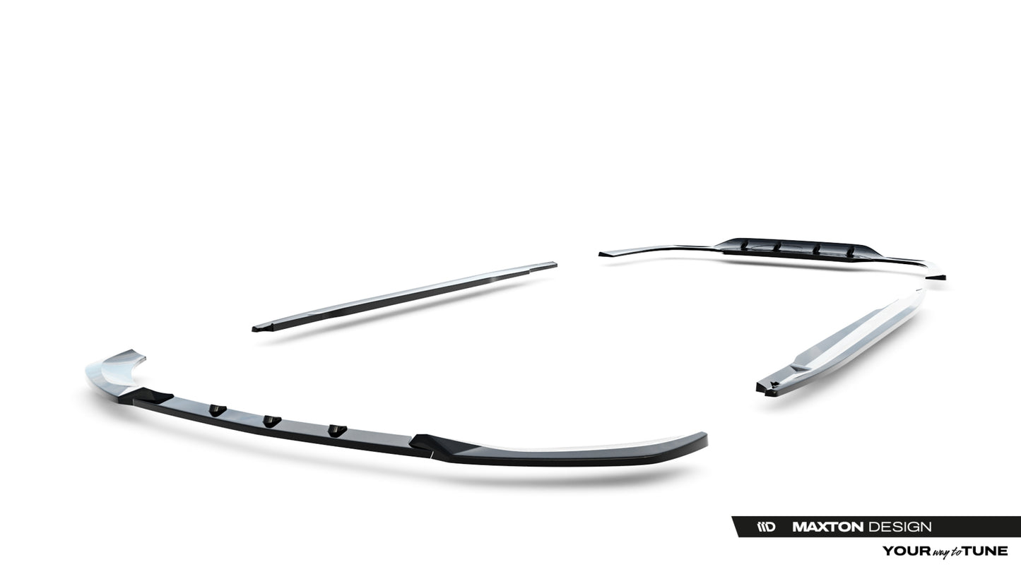 Set of splitters mercedes-benz c sedan / estate amg-line w206 / s206