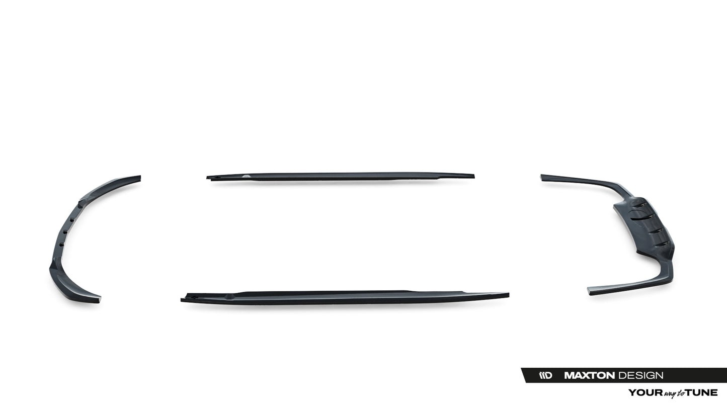 Set of splitters mercedes-benz c sedan / estate amg-line w206 / s206