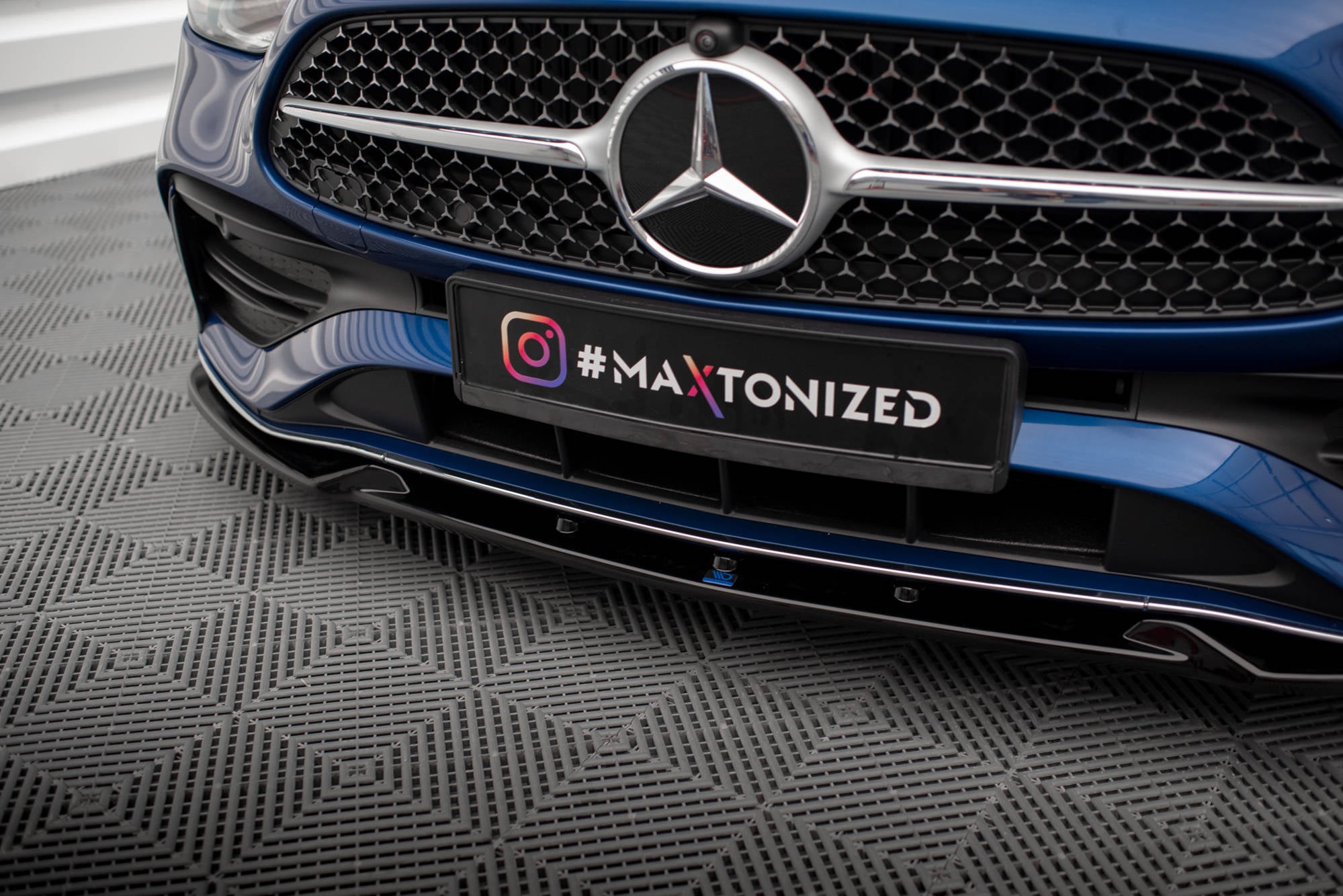 Set of splitters mercedes-benz c sedan / estate amg-line w206 / s206
