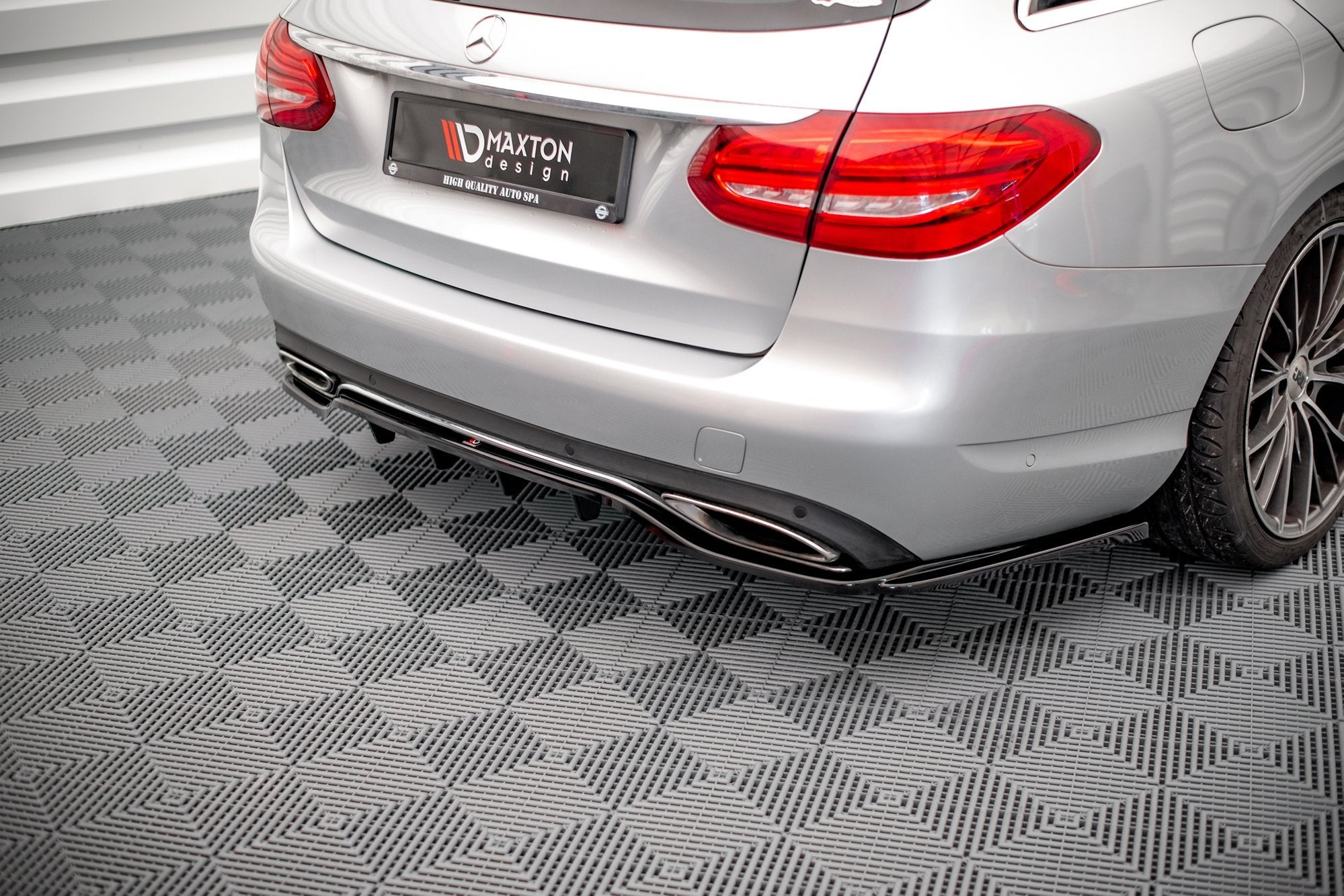 Set of splitters mercedes-benz c w205