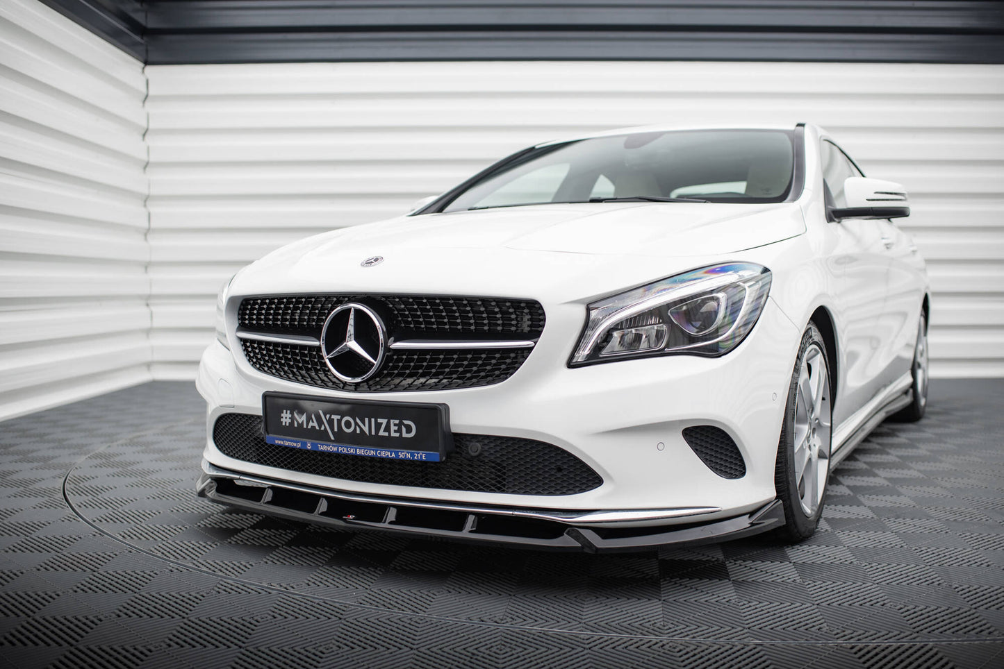 Set of splitters mercedes-benz cla c117 facelift