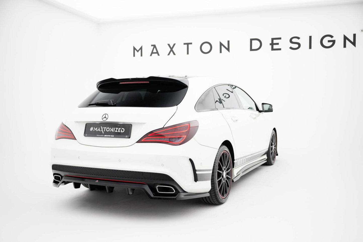 Set of splitters mercedes-benz cla shooting brake amg-line x117