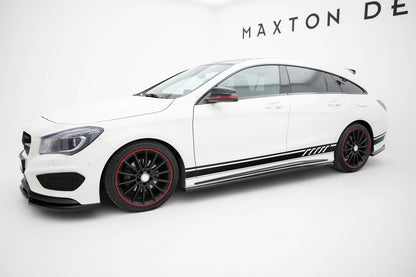 Set of splitters mercedes-benz cla shooting brake amg-line x117