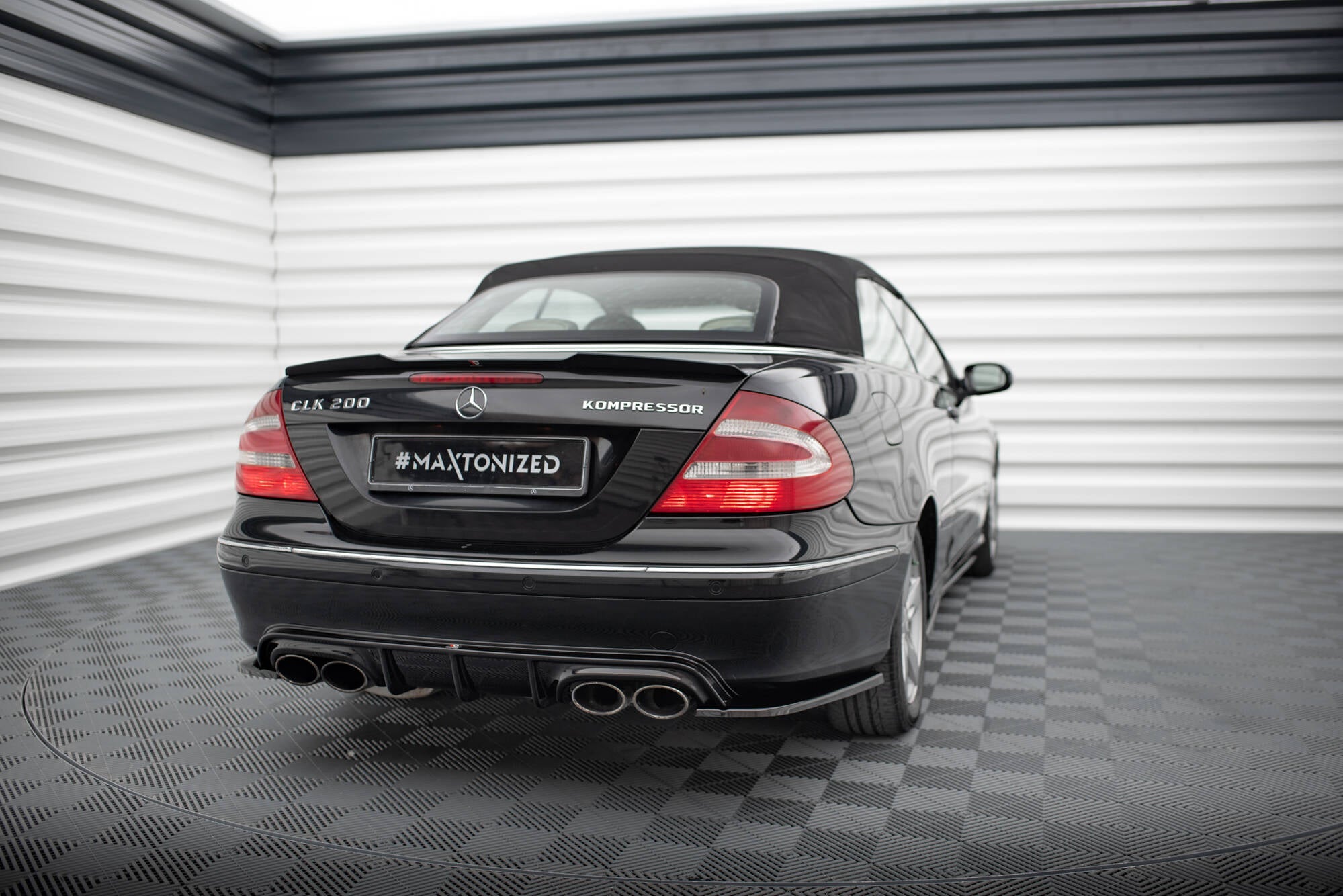 Set of splitters mercedes-benz clk w209