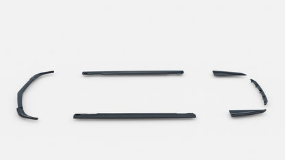 Set of splitters mercedes-benz cls amg-line c218