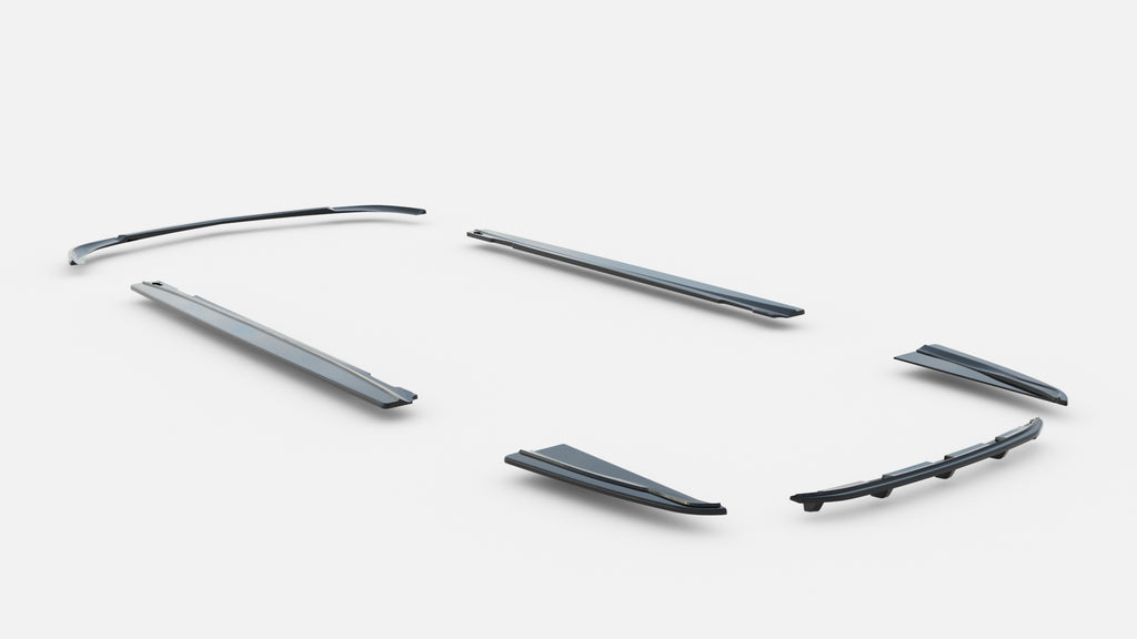 Set of splitters mercedes-benz cls amg-line c218