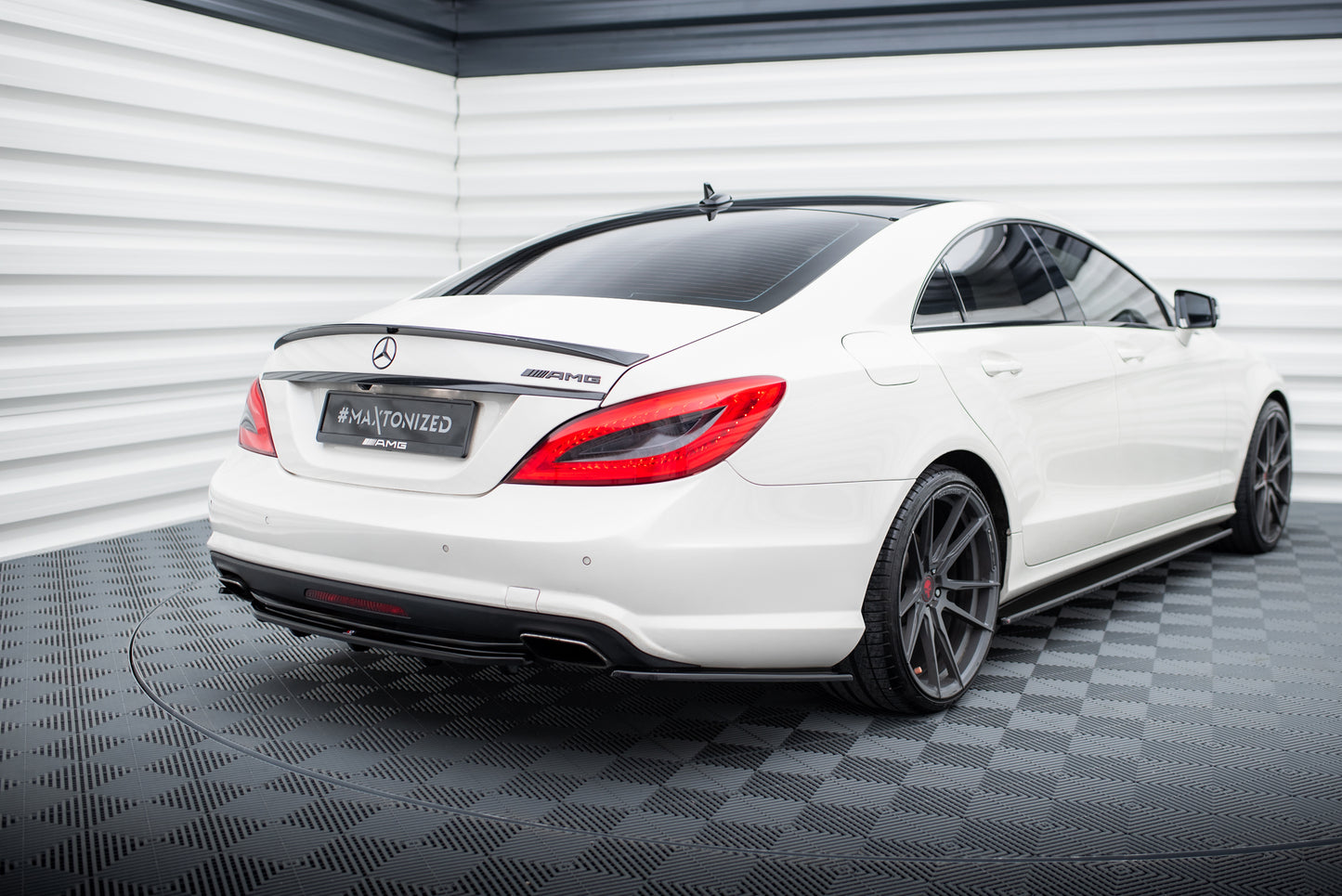 Set of splitters mercedes-benz cls amg-line c218