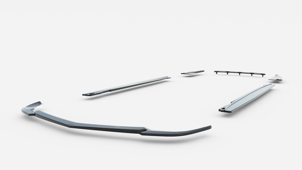 Set of splitters mercedes-benz cls amg-line c218