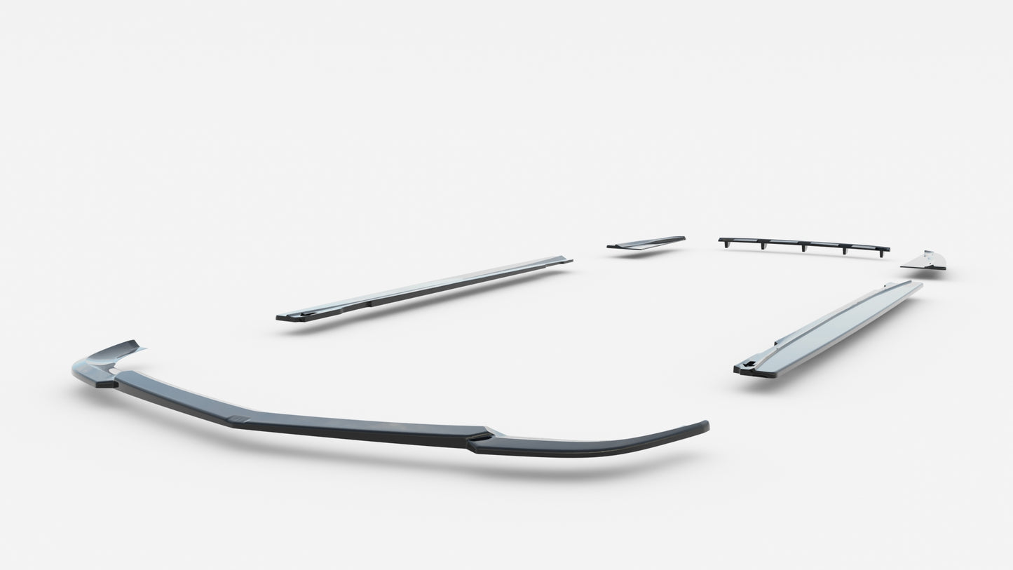 Set of splitters mercedes-benz cls amg-line c218