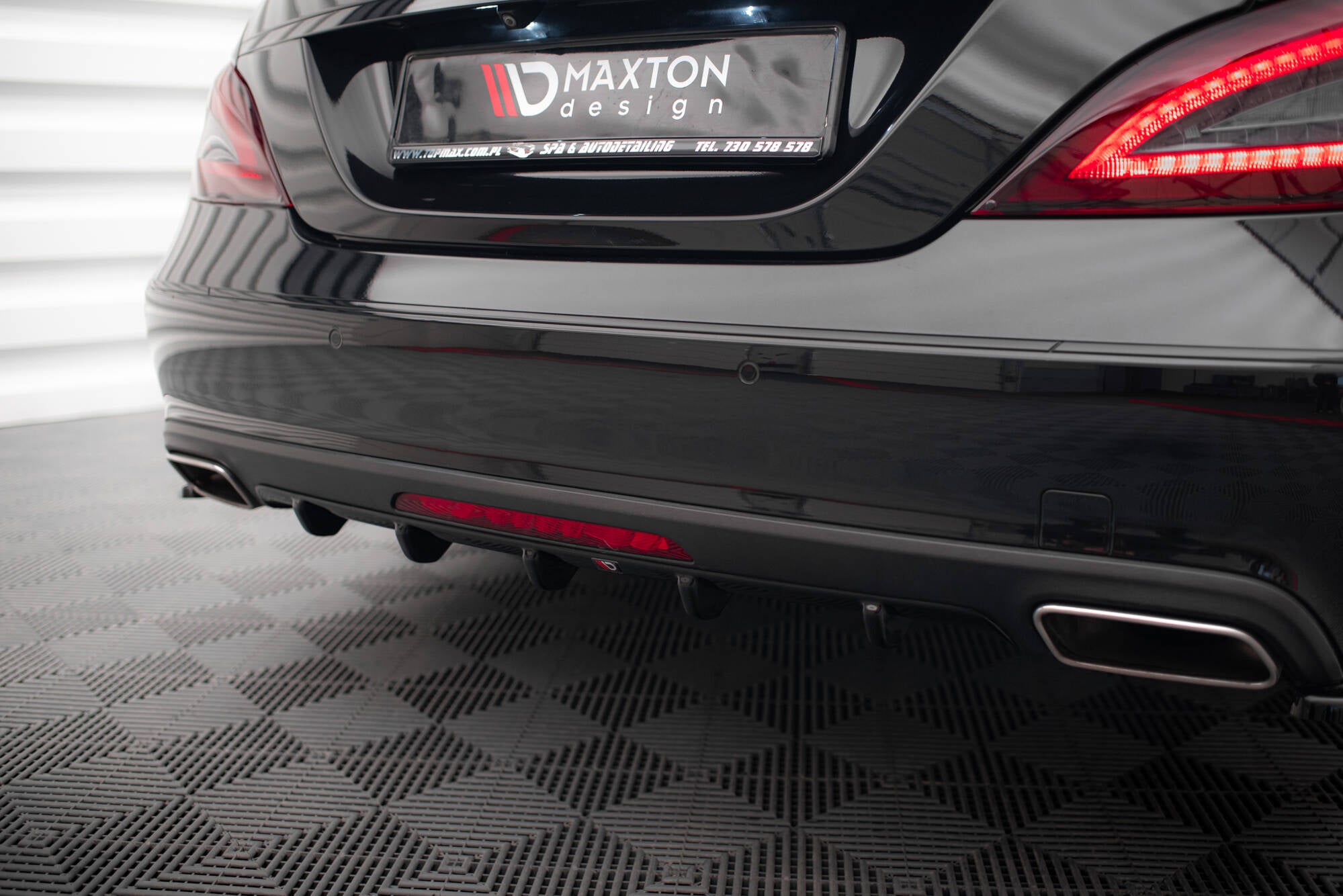 Sæt med splitters Mercedes-Benz CLS C218 ansigtsløftning