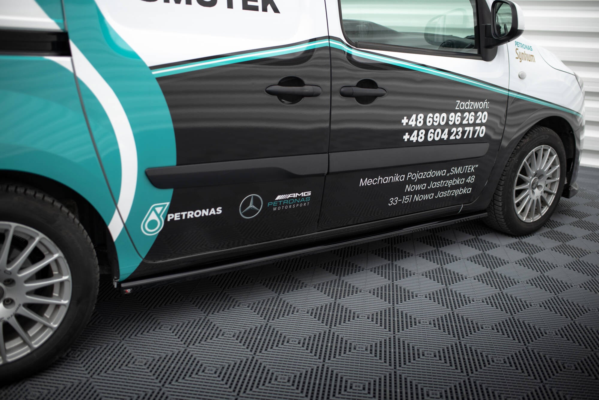 Set of splitters mercedes-benz citan w415