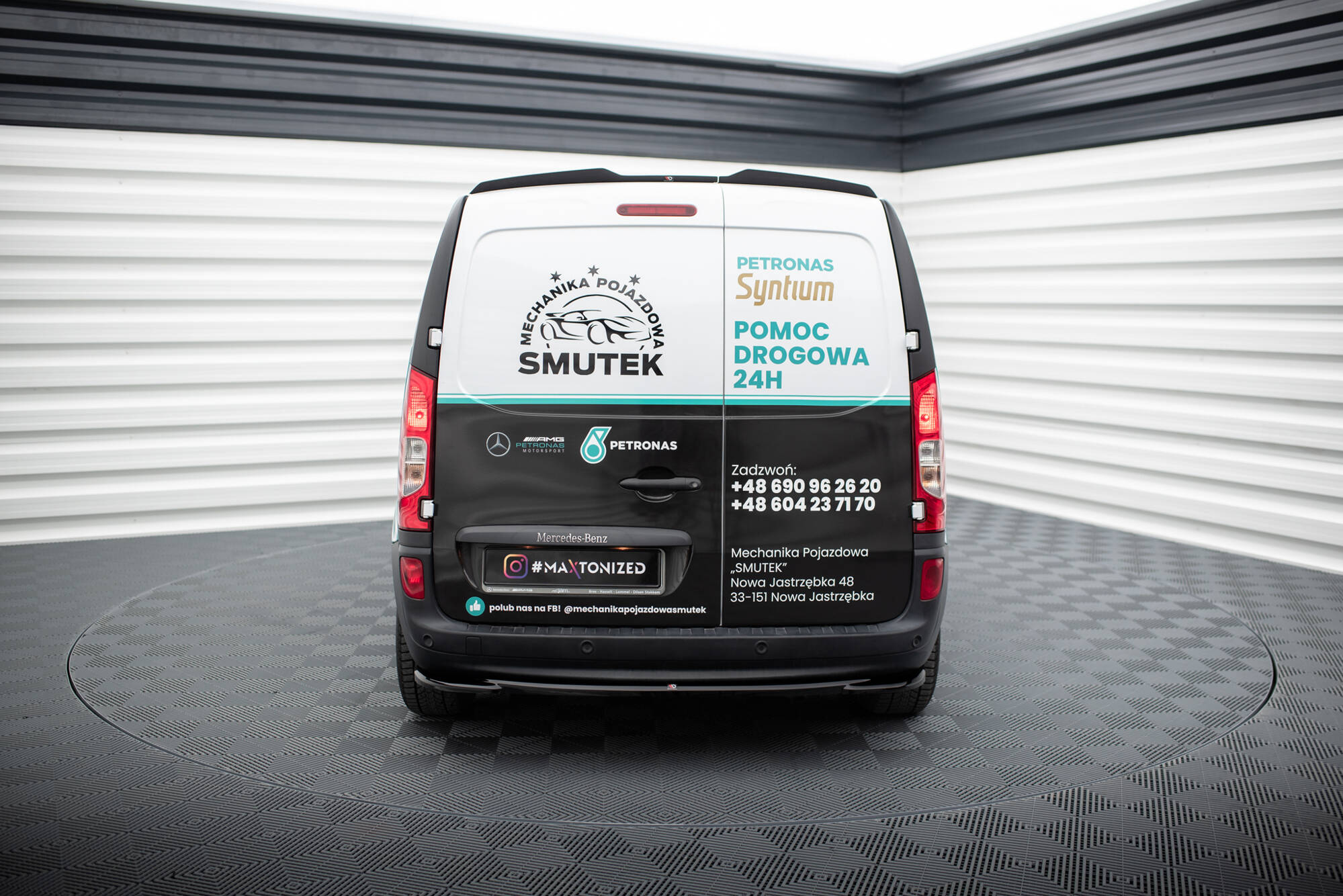 Set of splitters mercedes-benz citan w415