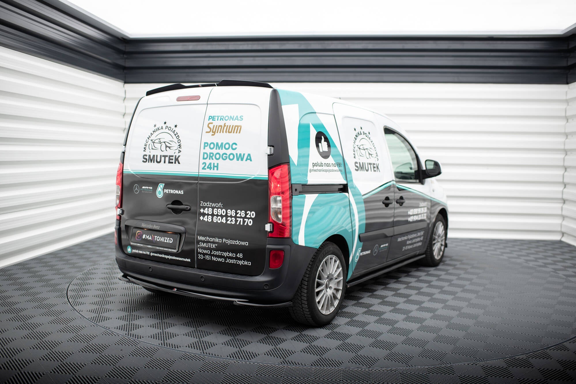 Set of splitters mercedes-benz citan w415