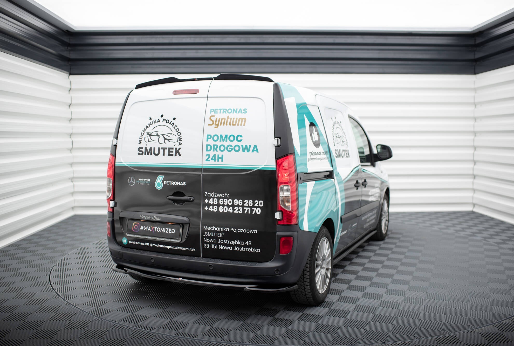Set of splitters mercedes-benz citan w415