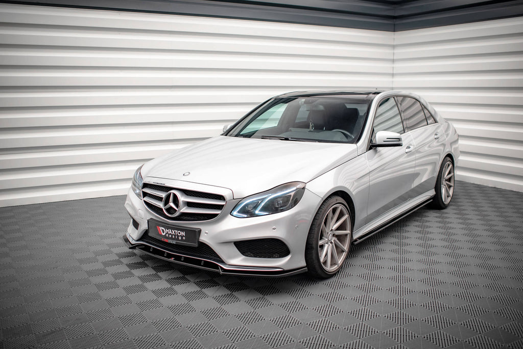 Set of splitters mercedes-benz e amg-line sedan w212 facelift