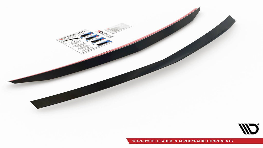 Set of splitters mercedes-benz e amg-line sedan w212 facelift