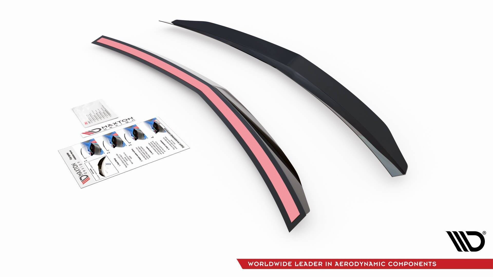 Set of splitters mercedes-benz e amg-line sedan w212 facelift