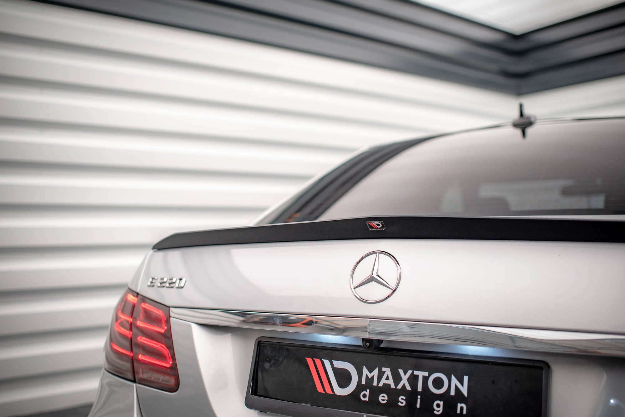 Set of splitters mercedes-benz e amg-line sedan w212 facelift