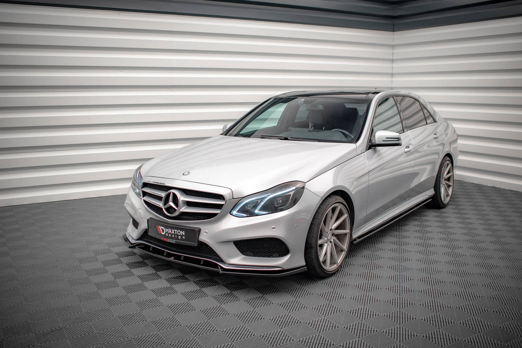 Set of splitters mercedes-benz e amg-line sedan w212 facelift