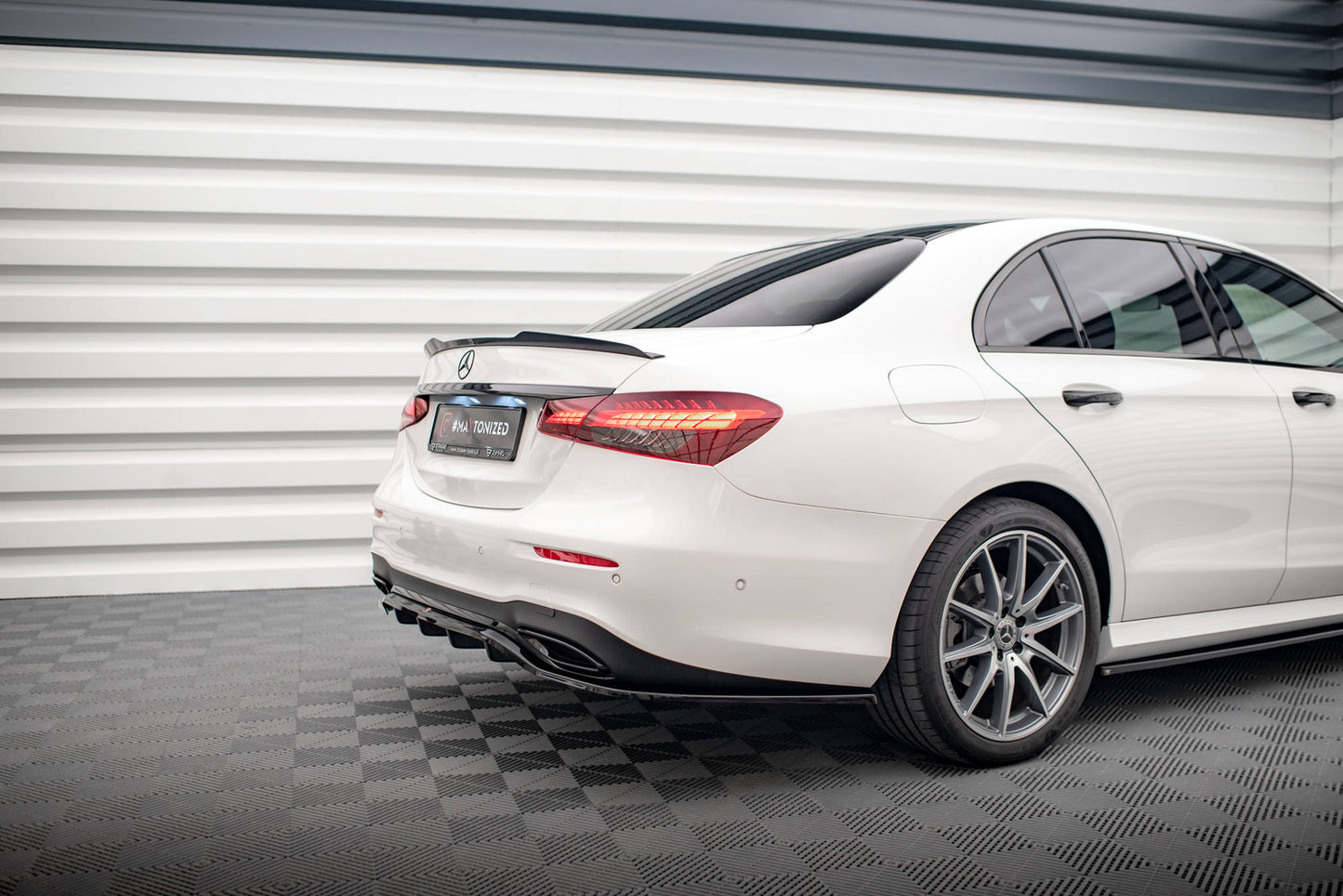 Set of splitters mercedes-benz e amg-line w213 facelift