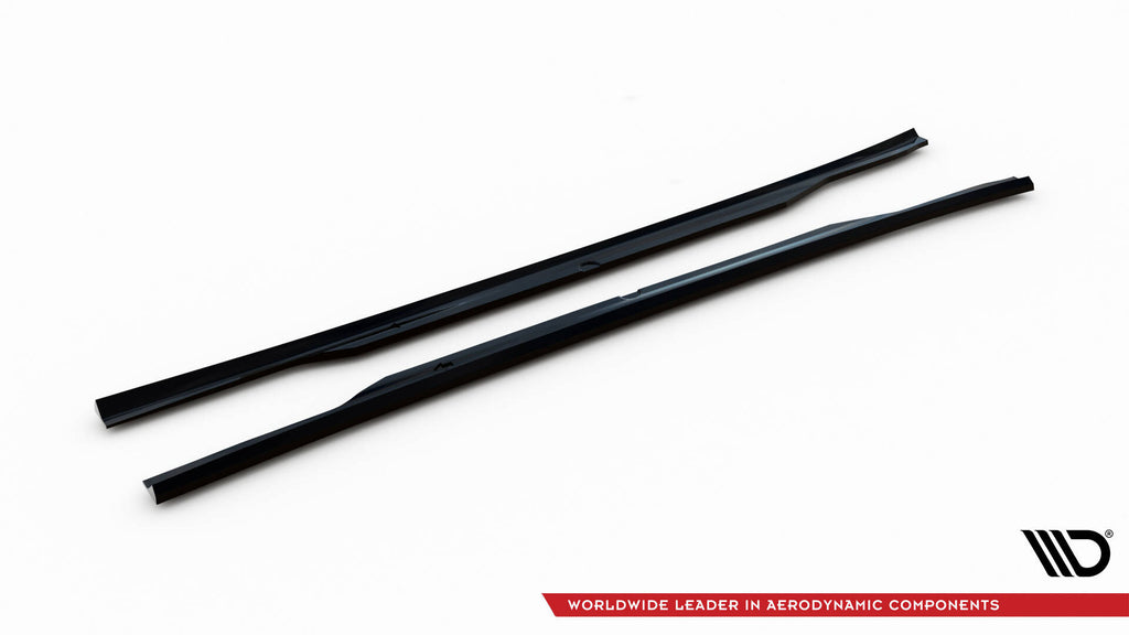Set of splitters mercedes-benz e sedan w212 facelift