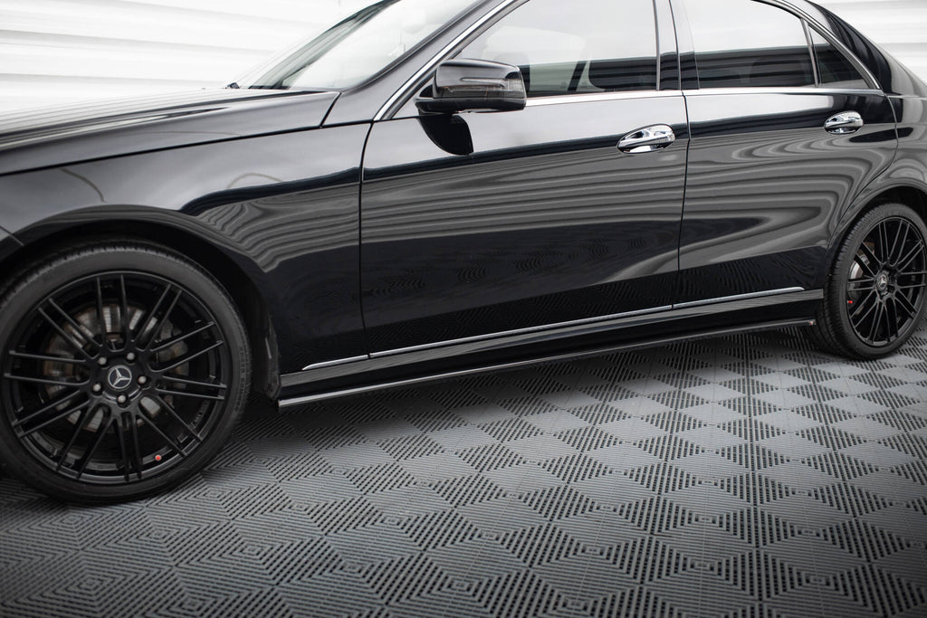 Set of splitters mercedes-benz e sedan w212 facelift