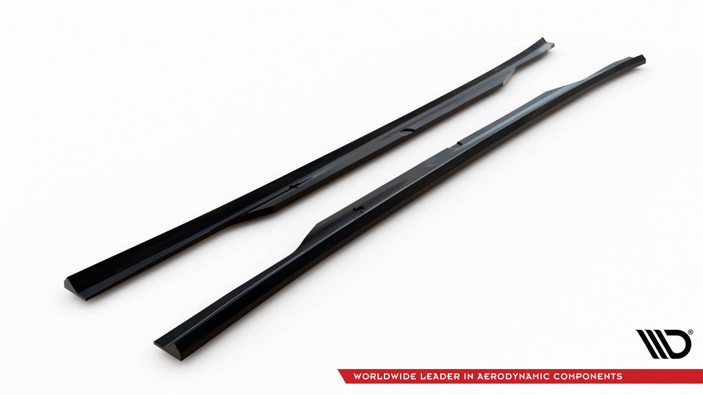 Set of splitters mercedes-benz e sedan w212 facelift