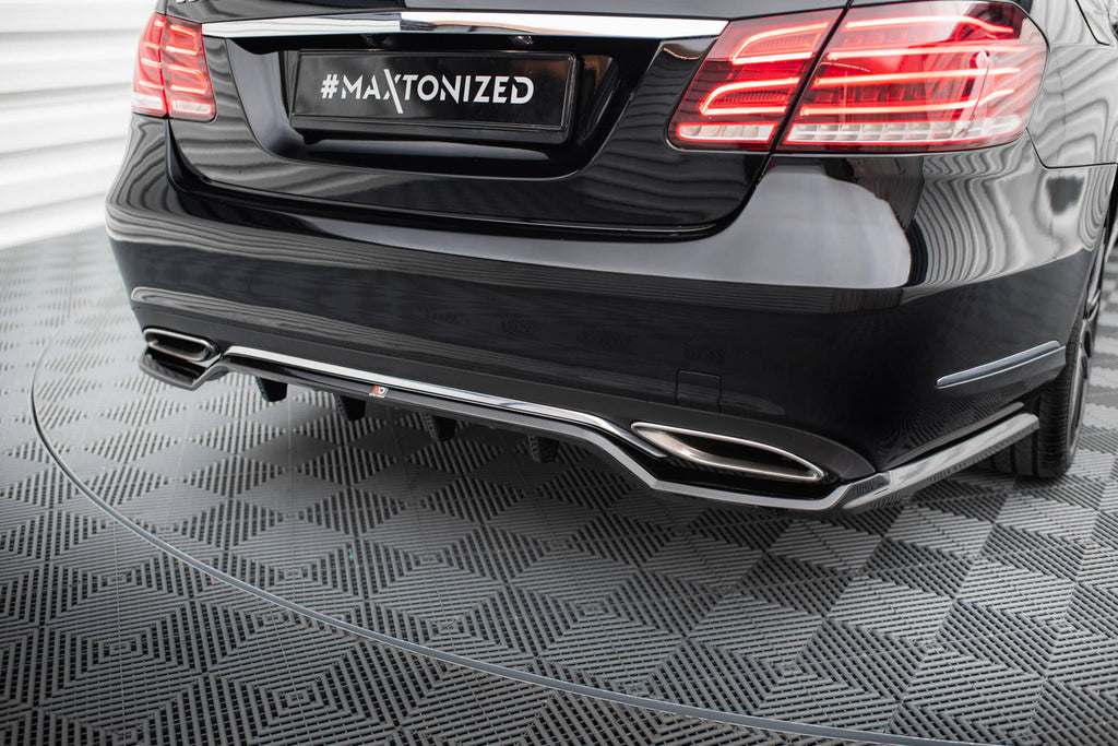 Set of splitters mercedes-benz e sedan w212 facelift