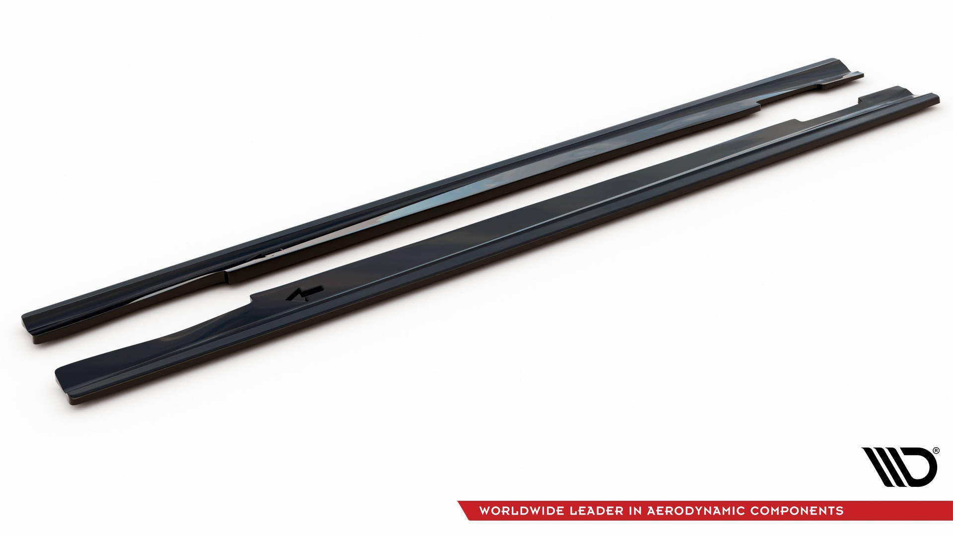 Set of splitters mercedes-benz e63 amg sedan w212 facelift