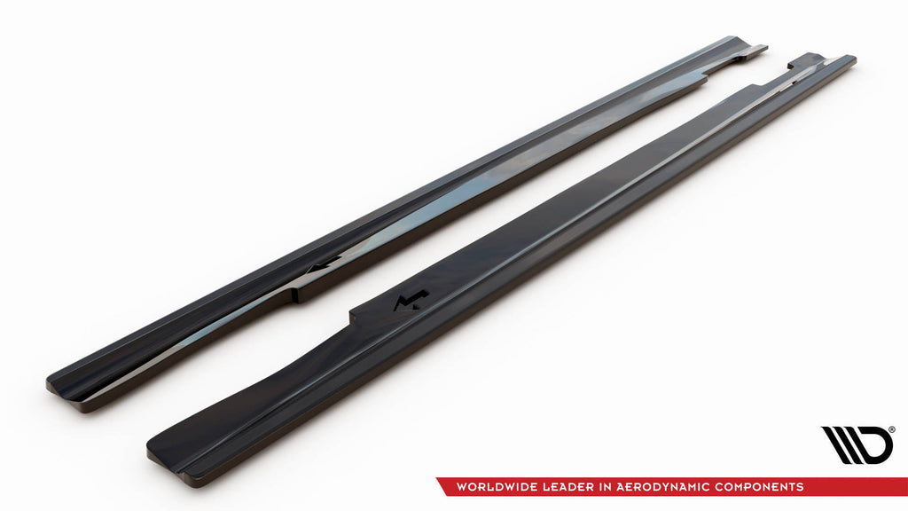 Set of splitters mercedes-benz e63 amg sedan w212 facelift
