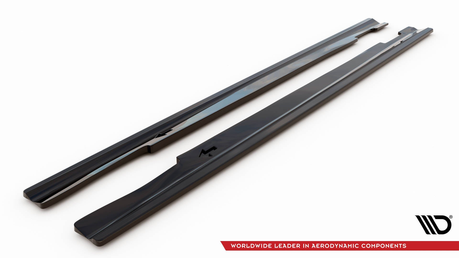 Set of splitters mercedes-benz e63 amg sedan w212 facelift