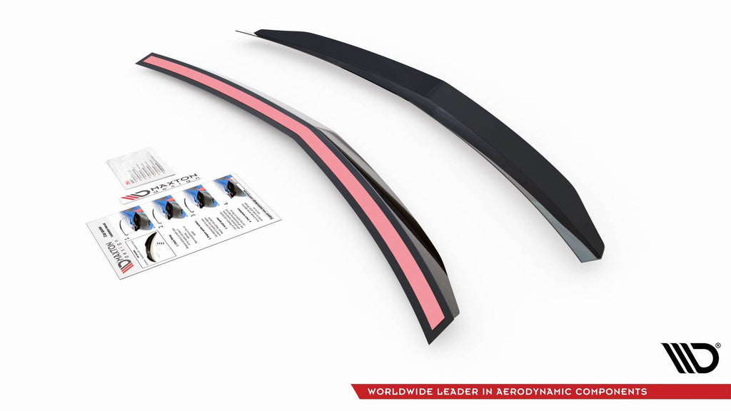 Set of splitters mercedes-benz e63 amg sedan w212 facelift
