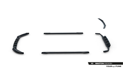 Set of splitters mercedes-benz gla 45 amg x156 facelift