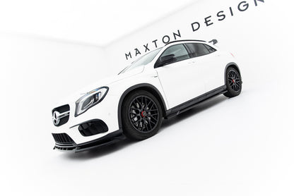 Set of splitters mercedes-benz gla 45 amg x156 facelift