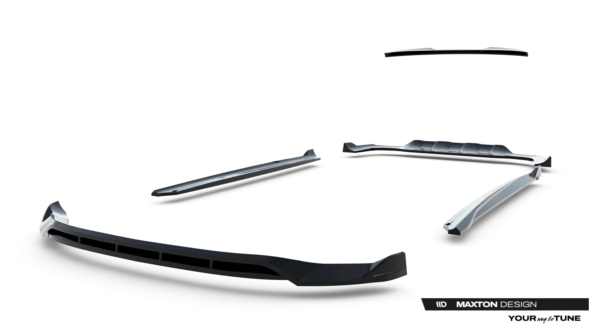 Sæt splittere Mercedes-Benz GLC Coupé C254